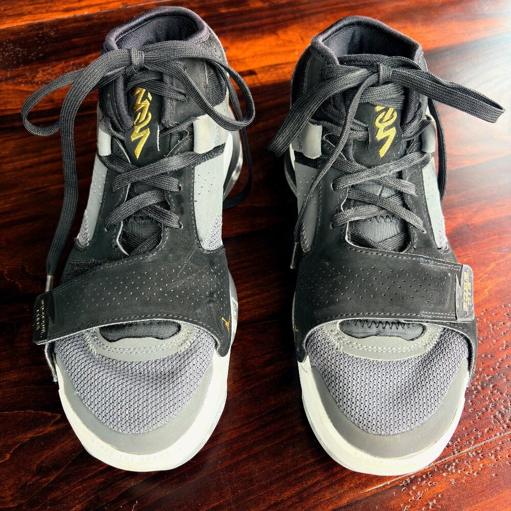 Air Jordan Zion 2 TB DQ7688-002 Black Metallic Gold | Size 7